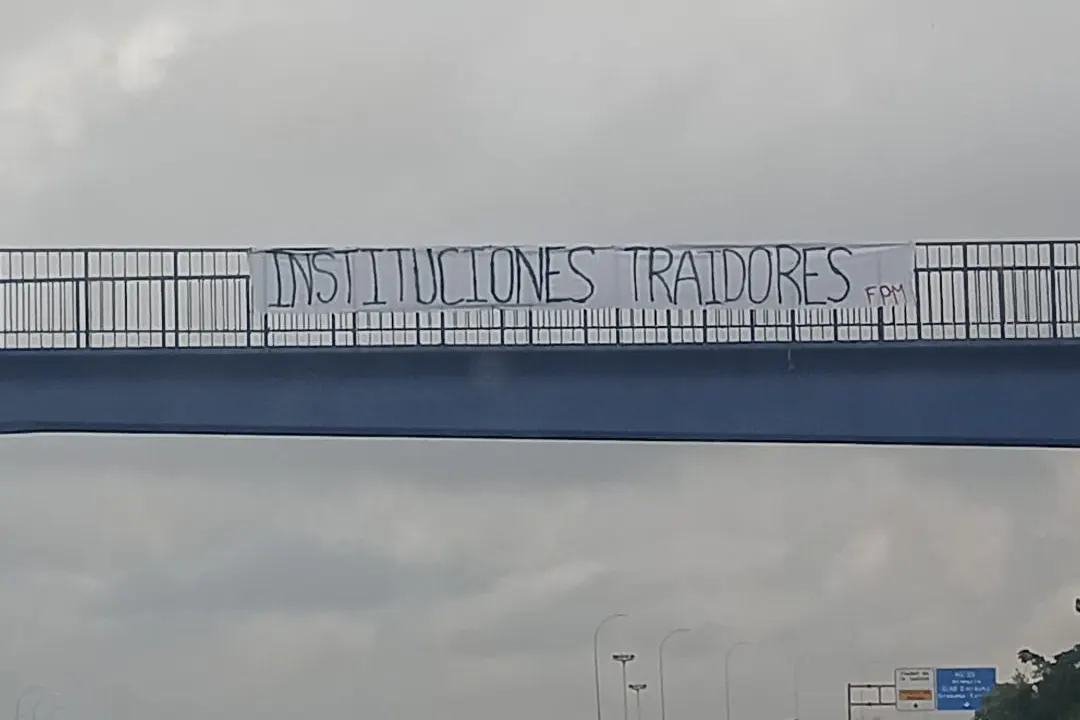 Málaga CF Pancarta malaguistas